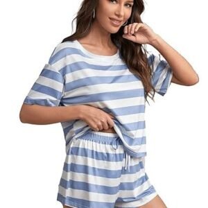 Printed Cotton Blend Night Suit | Everyday Nightsuit | Night Dress | Shorts Set | Pyjama Set for Women