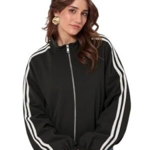 Women's Windcheater Jacket - Lightweight Polyester Zipper Closure | Full Sleeve Jacket For Winter Season| Stylish & Weather-Resistant. AH