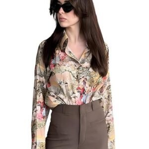 Shirt for Women | Shirt | Long | Tops for Women | Oversized | Korean Style Long Sleeve Oversized Button Down