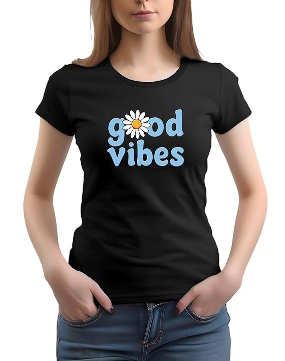 Women's 100% Cotton Printed Regular fit Round Neck T-Shirt WMN-04