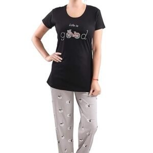 Women's Cotton Printed Night Suit