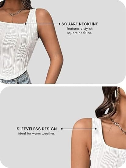 Women’s Fashion Tops – Cotton Crop Tops, Loose Fit Oversized Shirts & Stylish Korean Tank Tops for Summer Wear - Image 4