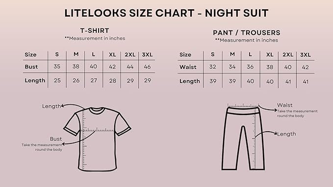 Women's Premium Cotton Print Night Suits – Comfortable & Stylish Pajama Set with Pockets - Image 3