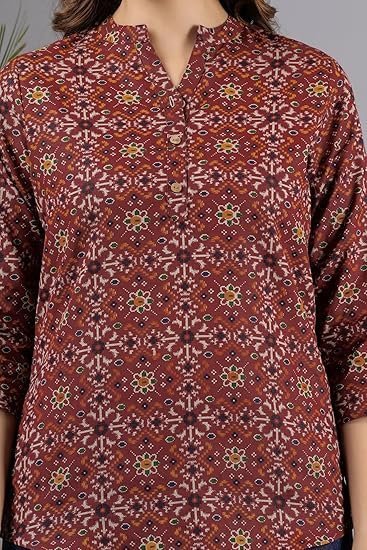 Women's Kurti & Tops| Stylish, Latest Cotton Kurti, Top Collection | Trendy, Short & Stylish Kurti &Tops for Women - Image 2