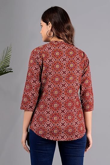 Women's Kurti & Tops| Stylish, Latest Cotton Kurti, Top Collection | Trendy, Short & Stylish Kurti &Tops for Women - Image 3