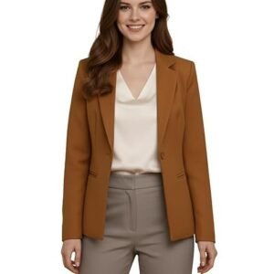 Black Smart Casual Formal Blazer for Women, Regular Fit Stylish Blazer for Women