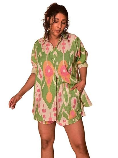 Women – Trendy Korean Summer Travel Outfit | Pajama Set For Women & Girl for Beach & Holiday Look
