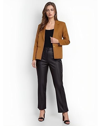 Smart Casual & Formal Blazer for Women, Regular Fit Stylish Blazer for Women - Image 3