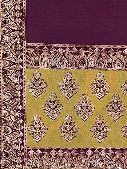 Women's Kanjiwaram Semi-Stitched Lehenga choli - Image 3