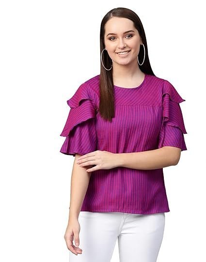 Women's Rayon Regular Fit Top - Image 2