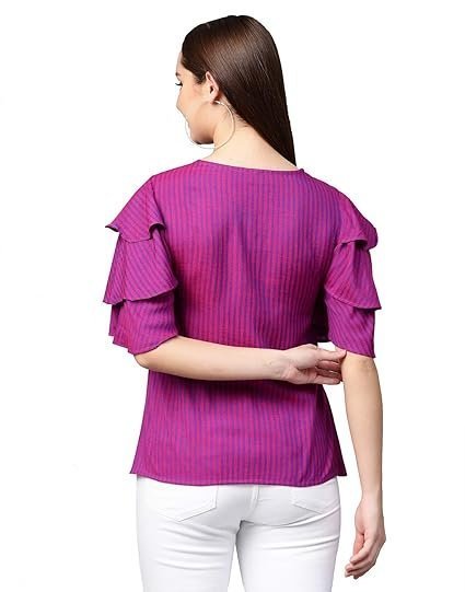 Women's Rayon Regular Fit Top - Image 3