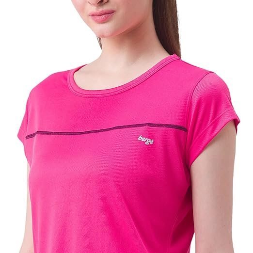 Ladies Polyester Dry Fit Western Shirts & Tshirts for Women, Quick Drying & Breathable Fabric, Gym Wear Tees & Workout Tops - Image 2