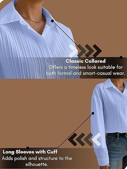 Shirt for Women | Women Shirt | Long Shirt for Women | Shirt Tops for Women | Oversized Shirt for Women - Image 4