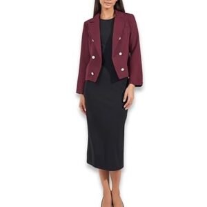 Short Length Regular Fit Double Breasted Blazer | Stylish Winterwear Outfit for Women | Perfect for Casual, Party & Everyday Wear