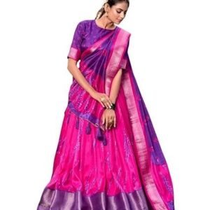 Women's Lehenga Choli Fancy Fabric Beautiful Lace Border Heavy Dupatta Designer Blouse Wedding Season Special Diwali Festival Party Wedding Casual Ceremony.