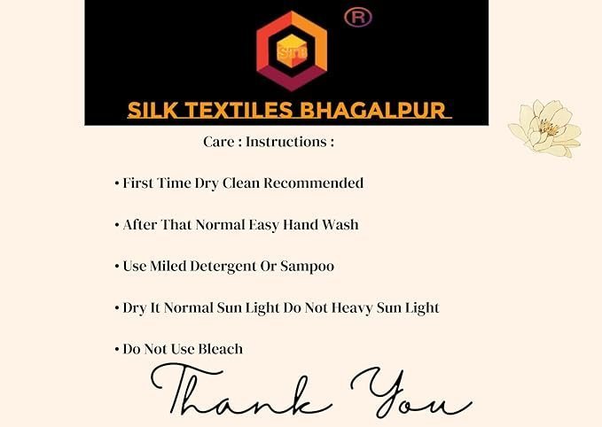 Women's Handwoven Threads Weaving Semi Tussar Soft Silk Saree With Atteched Blouse Piece_Free Size - Image 2