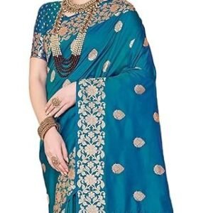 women's kanjivaram banarasi silk saree zari woven for festival wedding silk with rich pallu design sarees for women with unstitched blouse piece