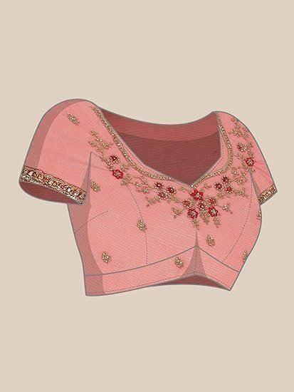Women's mohey women's net embroidered|stone work| - Image 3