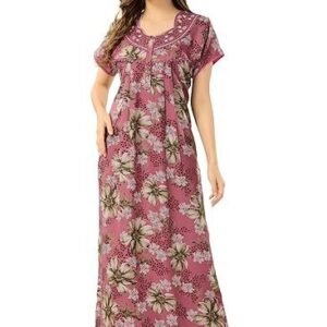 Women's soulemo women's printed alpine nighty 1676