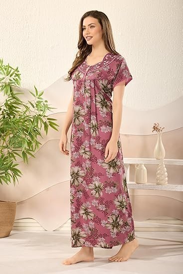 Women's soulemo women's printed alpine nighty 1676 - Image 3