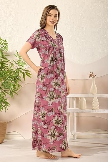 Women's soulemo women's printed alpine nighty 1676 - Image 4