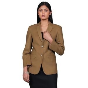 Women's Tweed Wool Blazer