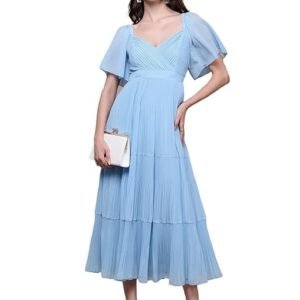 Blue Iseule Long Dress
