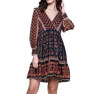 Blue Danielle Midi Dress